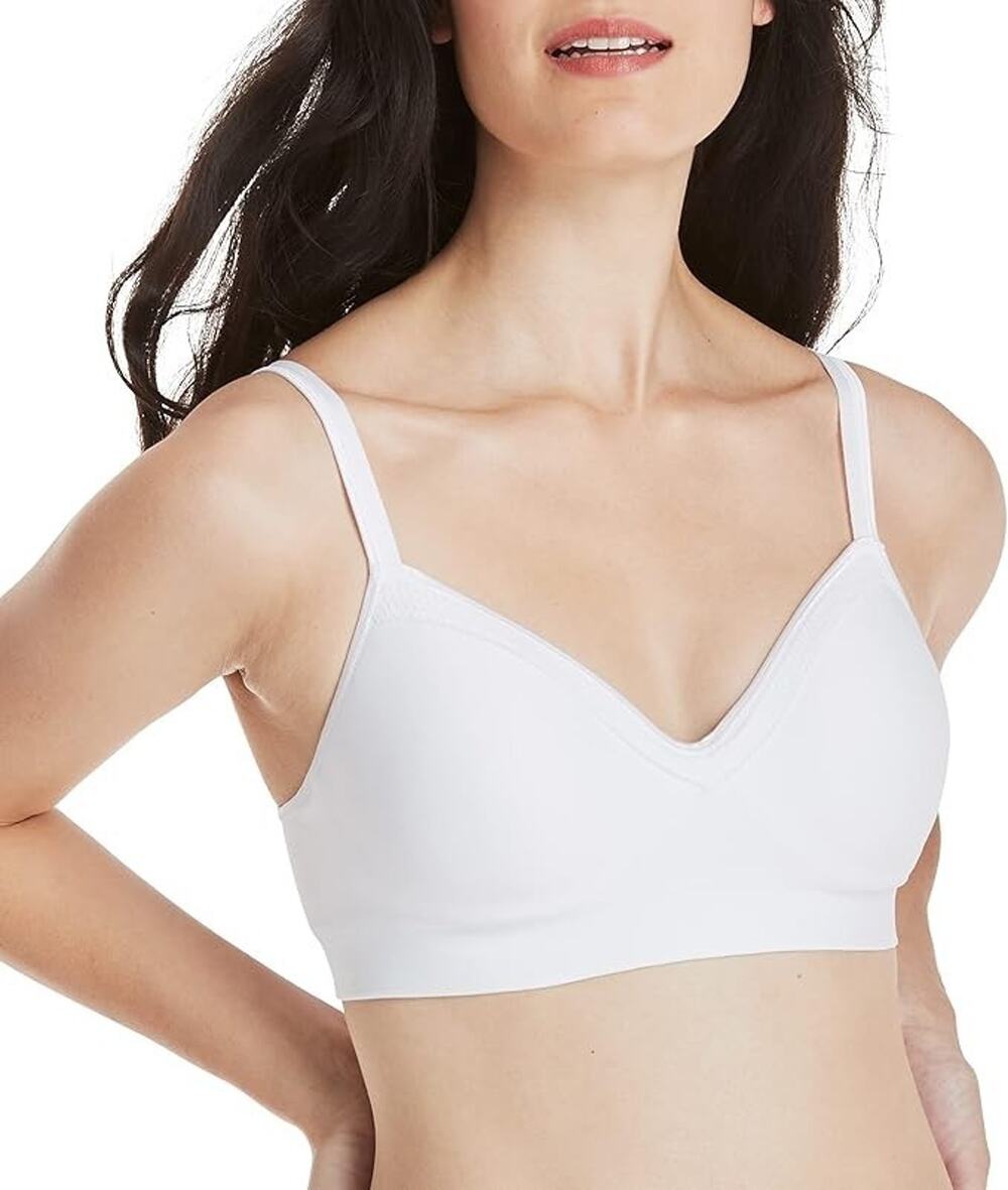 Hanes Large Women's SmoothTec ComfortFlex Fit Wirefree Bra Large MHG199